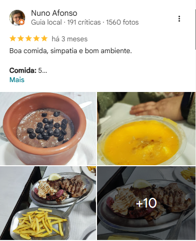Avalia&ccedil;&atilde;o de cliente no Google Maps 2